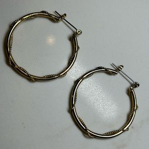 Vintage hoop earrings